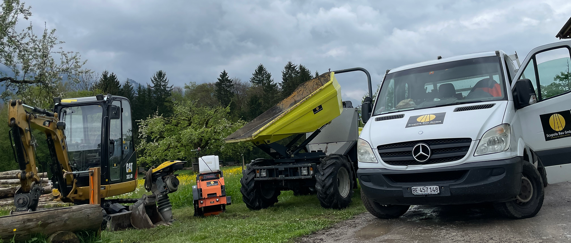 Kontinuierlicher Ausbau des Maschinen- und Inventarbestands der Scupola Bau GmbH mit moderner, leistungsstarker Technik zur effizienten und professionellen Umsetzung wachsender Bauprojekte.